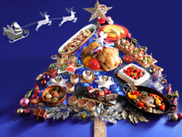 【都プラスアプリ会員限定 特別価格】『ヨーロッパ冬のスペシャルグルメフェア ～クリスマス&ニューイヤー～』（大人）