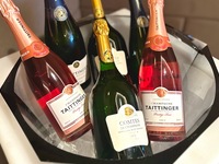 2月14日(土) テタンジェコラボディナー　Comtes de Champagne Rose 2012と越前蟹を食す会
