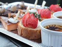 【食べ放題】パティシエ特製5種デザート＋カフェ飲み放題付き