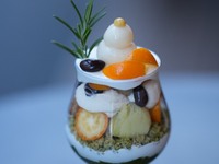 お正月パフェ (ドリンク付き)