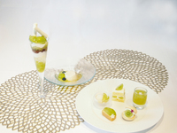 【LUNCH COURSE 5500YEN】前菜、選べるパスタ、メイデ、デザートの全5皿　12月1日からの新メニュー