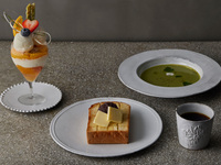 シンプルモーニング 自家製あんバタートースト　パルフェバンビ付き【 ¥3,600円(税別) 】