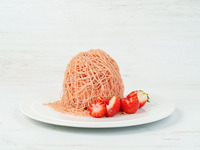 ＊平日【季節限定】いちごと栗のモンブラン