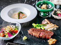 "Easy Chef's Choice Course" Enjoy seasonal delicacies and A5 Wagyu beef. *Celebration plates are available free of charge.
