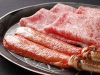 和牛とかにの合盛りしゃぶしゃぶ＜特撰牛＞(2026年1月より)