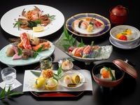 三大蟹を食す冬の饗宴会席(利き酒師セレクトペアリング）