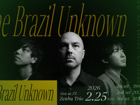 2/25ライブタイトル：- The Brazil Unknown – Zenbu Trio
