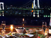 【店内2H飲み放題】記念日プラン～オーシャンプラッターと熟成豚のローストステーキなど全5品～