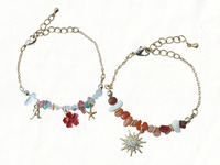 Making a pebble bracelet