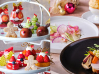 ★クリスマス直前スペシャルセール10%OFF★【2025 Xmasランチ】乾杯スパークリングワイン＆3段ティースタンド付き　パイ包みスープや国産牛を堪能できる全4品-SEASON-
