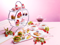 （土日祝限定ディナー）★イチゴカラーで来店すると特典付き！VERY BERRY STRAWBERRY🍓 アフタヌーンティー　　　＜1日10セット限定＞（1/10～3/1）