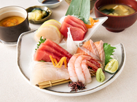 Special sashimi set meal