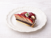 摘みたて苺のチョコタルト(ピース)