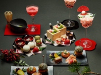 【平日ランチ/カフェ】新春和苺アフタヌーンティー