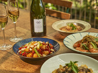 ★【3種ペアリングワイン付き】富錦樹プレミアムテイスティングコース 10,000円＋4,000円