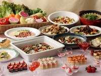 【土日祝開催/先着5組限定♪豪華牛ステーキ付き】春の訪れを満喫！ランチビュッフェ（2月/3月）～大人～