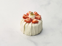 Strawberry Vanilla Cake