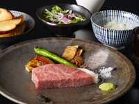 Matsusaka beef steak set 13,200 yen