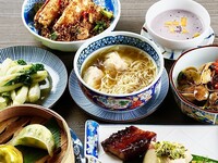 1月限定◆２時間飲み放題付き◆【喜記コース】オリジナルの廣東叉焼に大海老のチリガーリック炒め、海老ワンタン麺