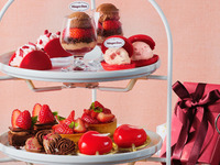 マリアージュフレール社 紅茶1ポット付き【平日】ストロベリー＆チョコレート アフタヌーンティー withハーゲン ダッツ