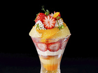 【火/水/木曜日】柑橘といちごのパフェ