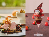 【土日祝】ハーゲンダッツの贅沢いちごパフェ《ミニサイズ》付きランチコース（乾杯酒＆食後カフェフリー）