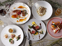 【個室確約】新年会にもおすすめプレミアムコース＋乾杯スパークリング付き（4～10名）