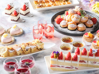 【土日祝】成人祝いモンブランプレート付き苺のショートケーキ  ・苺ティラミス ・苺ミルクプリンなどのスイーツ登場！デザート＆ライトミールブッフェ