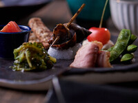 Anniversary Dinner [N3 Course + Celebration Plate] A special course made with plenty of seasonal ingredients and the best ingredients of the day, followed by a dessert plate with a message after the meal