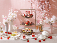 March 1st to April 12th: Strawberry Blossom Afternoon Tea
