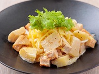 【3/3～3/16】筍と鶏肉のクリームスパゲティ