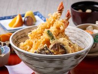 2月～平日ランチ限定「大海老天丼」