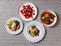 (Time Sale) [Lunch] Lunch Set 4 Course + 2 Free Item Upgrade + 1 Drink