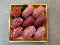 【3連休限定】天然本鮪の握り寿司（希少部位入り9貫）