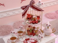 Strawberry Chocolate Kitty Afternoontea ~カスタムアフタヌーンティー~