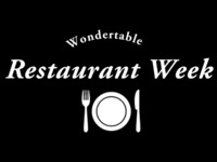 【ランチ/カウンター席】WT Restaurant Week Lunch