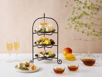 【土日祝：天空のアフタヌーンティー】季節のティーフードや鮮魚カルパッチョ＋スパーク等フリードリンク