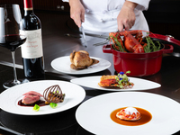 철판으로 마무리하는 프렌치 코스