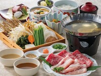 【WEB火曜日限定】みかわ牛しゃぶしゃぶ御膳＋１ドリンク付き