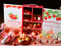 【オンライン限定価格】“Strawberry Princess in a Pink Box” アフタヌーンティ with ハーゲンダッツ