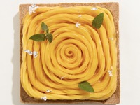 【テイクアウト】マンゴースクエアタルト(15cm)※バラ