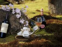 [Sakura Blossom Dinner]  Ruinart × ROKU KYOTO 