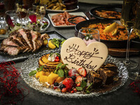【ランチ限定】～贅沢Anniversaryランチ～メッセージプレートでお祝い！豪華タパスなど全7品お食事のみ