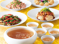 【宴会プラン】　手軽に東天紅料理を味わえる限定コース　長城席