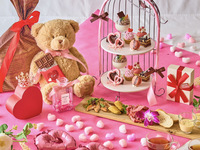 【ハート×チョコアフタヌーン】ときめくスイーツ&セイヴォリー+2時間カフェフリー