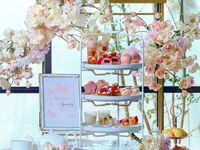 平日2026『桜色のストロベリーアフタヌーンティー』  スイーツでお花見気分！桜といちごが奏でる心ときめくティータイム ※マリアージュフレール付飲み放題付