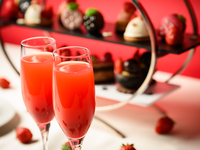 ◆3-5月／土日祝◆ 【カウンター席限定／嬉しい特典付き】 いちごのアフタヌーンティー ~Luna Nova~ with ハーゲンダッツ​　TWG Tea 11種類フリーフロー