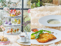 【カツレツランチ】フラワーマルシェアフタヌーンティー（土日祝）