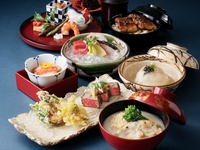 旬の味覚をふんだんに楽しむ　特別懐石『招福』