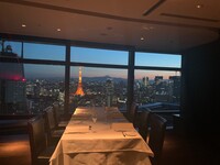 [Dinner] Degustation Course + Anniversary cake included (Tokyo Tower side private room)
